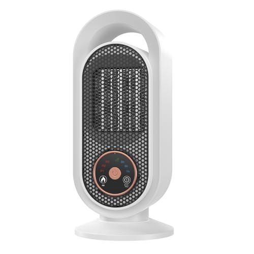 セラミックヒーター 【2025冬新開発・LCDディスプレ表示・マイナスイオン】 セラミックファンヒーター 小型 2秒速暖 600W/900W/1200W 3段階温度調整 タイマー付き 節電対策 電気ストーブ 足元 デスク下 暖房器具 省エネ 大風量 多重過