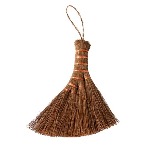 Natural - Cepillo batidor multifuncional retro, cepillo de mano resistente y densamente empaquetado, ligero y fácil de maniobrar para uso en interiores y exteriores