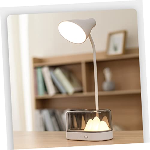 Lampe de table rechargeable LED à intensité variable USB avec pince