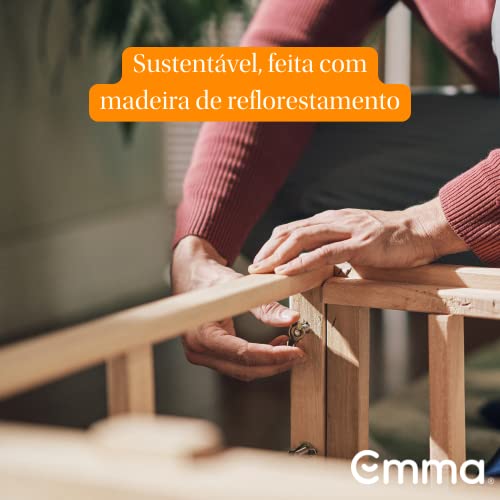 Cama Box Emma - Base para colchão - King (193x203cm)