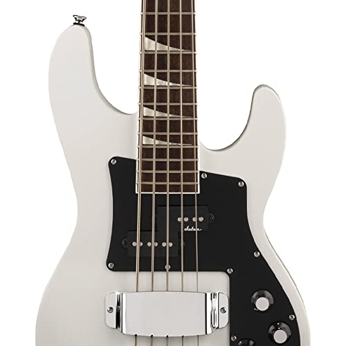 Jackson X Series Concert Bass CBXNT DX V LRL Snow White Bajo Eléctrico - Les Beatles, Paul McCartney, John Lennon, RIngo Starr, George Harrison Jackson X Series Concert Bass CBXNT DX V LRL Snow White Bajo Eléctrico – Image 6