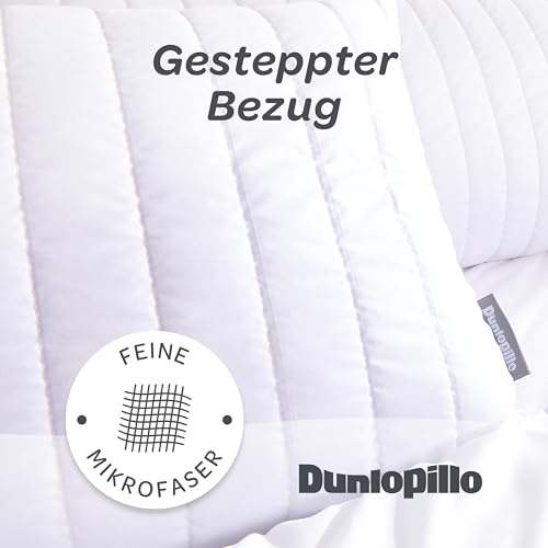 Dunlopillo Kopfkissen 40x80 - Premium Schlafkissen | Oeko-Tex Zertifiziert Kissen für Allergiker | Perfekte Bettkissen | Polster, Kopfpolster, Kissen Bett 40 x 80 cm | Pillow for Sleeping