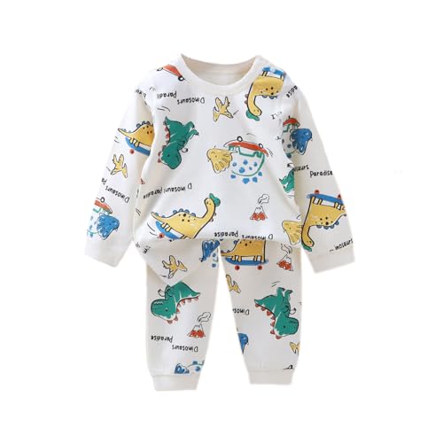 Image of Bold N Elegant Cotton Cartoon Bear Tiger Elephant Print Tshirt Sweatshirt Joggers Pyjama Pant Clothing Set For Baby Boy's Girl