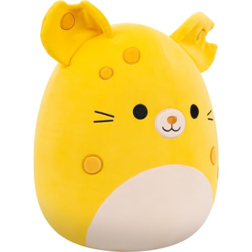 Image of Squishmallows Original 12in Amelia the Cheese Mouse - Official Jazwares Plush (Medium-Sized)