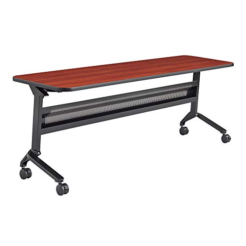 Safco Products Flip-N-Go Training Table, Biltmore Cherry #TOP24