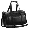 Fashion Leather Dog Carrier Cat Carrier Airline Approved Pet Carrier for Small Medium Dogs Cats Under 15Lbs, Collapsible Soft Sided Travel Puppy Carrier