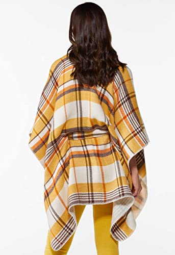 Image of Breezy Lane Women's Shawl Wraps Warm Poncho Ruana Wrap Cardigan
