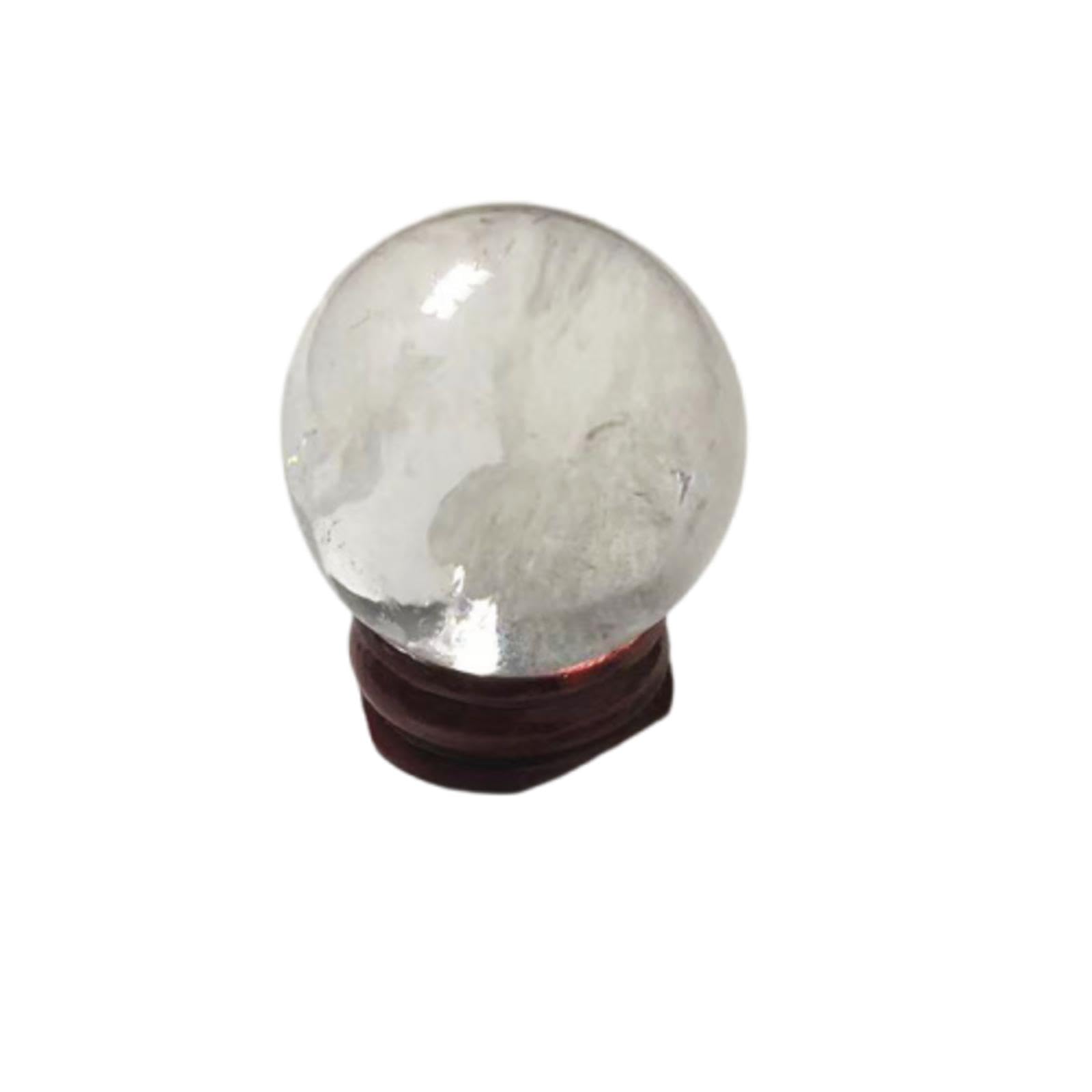 SHFTQXSLAT Crystal Ball Ornaments raw Stone Polished Various Materials Living Room Office Home Relocation,I-60mm