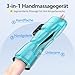 Comfytemp 3-in-1 Handmassagegerät Kabelloses Luftkompression Massage für Handfläche Handgelenk Unterarm,Heizung Massagegerät mit DIY Kontrolle per Knopfdruck und App 2500mAh Akku （1 Stück）