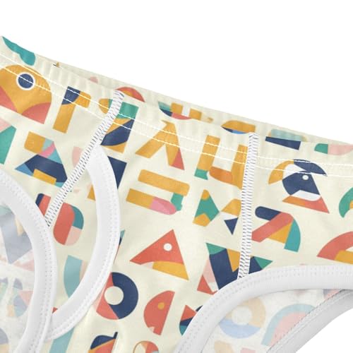 KLL Scandinavian Style Alphabet Little Boys Soft Briefs Underwear Breathable Children Panties4