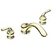 Moen T951CP Monticello Two-Handle Low Arc Roman Tub Faucet Without Valve, Chrome and Polished Brass