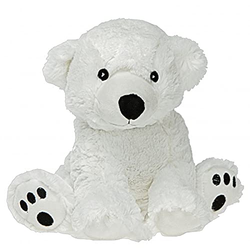 Pelucho - Peluche Bouillotte Ours Polaire - Made in France - Lavande et blé - Chaleur - Bien être - Douceur - Doudou bouillotte - Bouillotte Bébé Cover