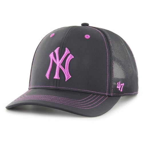 Casquette de baseball '47 Brand Snapback Trucker NY Yankees XRAY filet rigide