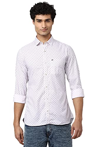 Image of Peter England Men's Cotton Slim Fit Shirt