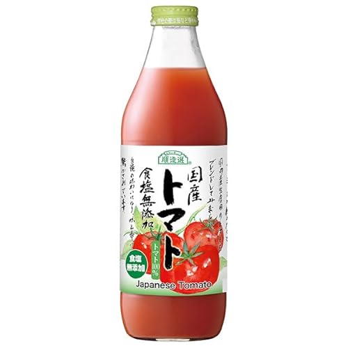 マルカイコーポレーション 順造選 国産トマト 食塩無添加 1000ml瓶×12(6×2)本入