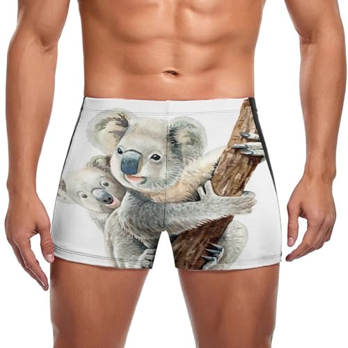 Short de bain koala homme : idéal pour la plage et les vacances d'été