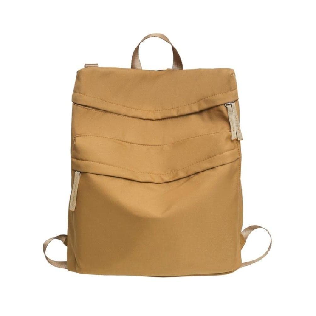 Sac à dos d'école solide nylon ordinateur portable grand volume fille et garçon