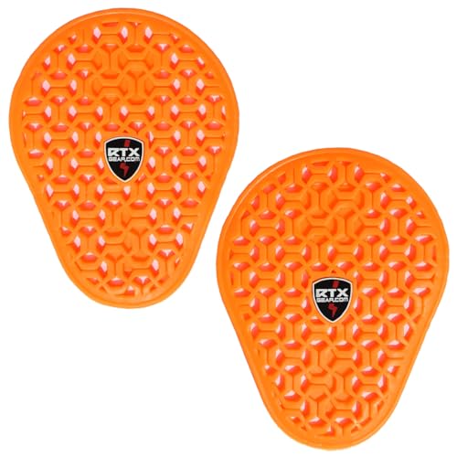 Flat 3D Net Shock Absorbing Flexible CE Certified Level 2 Biker Jeans Pant Upgrade Armour Inserts Unisex Hip & Side Protection (Hip Pads)