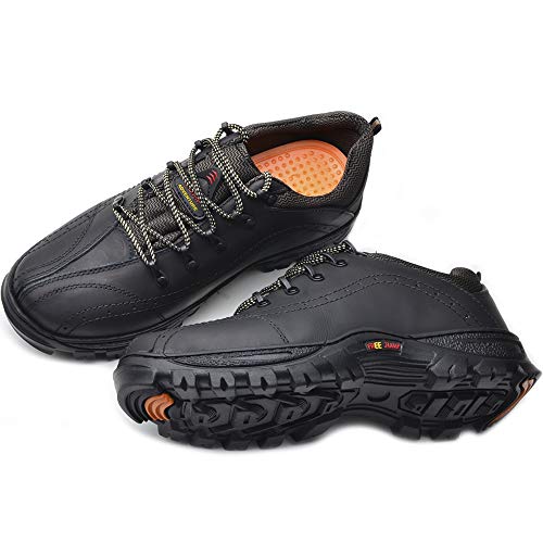 Tenis adventure masculino freejump em couro (44, Black)