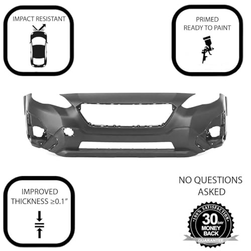 Image of FitParts Compatible with Subaru Crosstrek 2021-2023 Front Bumper Cover