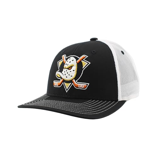 Image of ZHATS NHL Unisex-Adult NHL Officially Licensed Adjustable Snapback Hat Dakota Icon Team Color