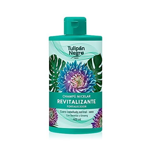 Champús ecológicos para no dañar mi cabello 3 TULIPÁN NEGRO, CHAMPÚ MICELAR REVITALIZANTE 500ML