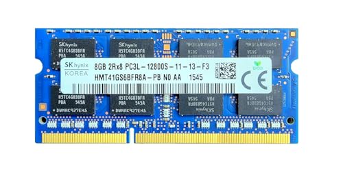 Image of SK hynix 8GB DDR3L Laptop RAM 1600 MHz 12800S 204 Pin SODIMM Dual Rank with 3 Years Replacement Warranty (This RAM is NOT for Desktop)