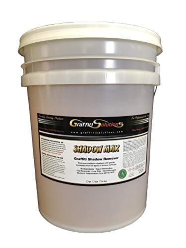 Graffiti Solutions Shadow Max Graffiti Remover (5 gallons) | Biodegradable Formula for Swift Graffiti Elimination on Porous Surfaces | Trusted by Professionals