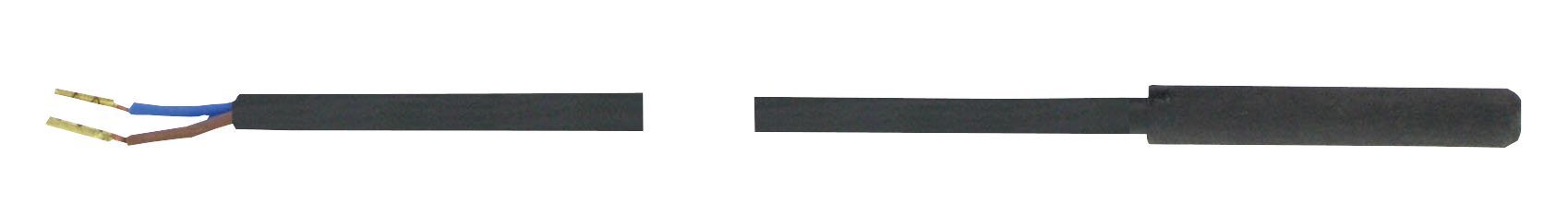 Love Digital Temperature Switch Probe, TS-61, PTC Sensor, Epoxy Coated Brass, 10 ft (3 m) Cable