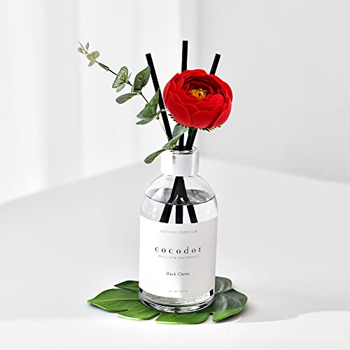 Cocodor White Label Camellia Diffuser/Black Cherry/6.7Oz(200Ml)/Home Decor & Office Decor, Fragrance And Gifts, Aromatherapy #TOP1