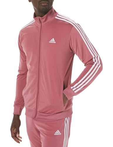 Image of adidas Men's Basic 3-Stripes Tricot Track Suit