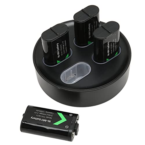 Batteries manette Xbox Series X rechargeables KUIDAMOS 1200 mAh contre les pannes de batterie
