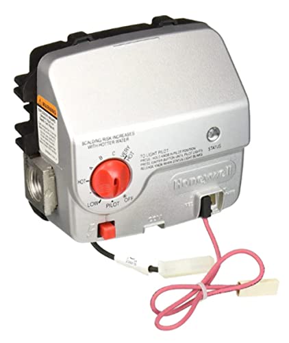 Honeywell Water Heater Gas Valve, Standing Pilot with PIEZO,SETPOINT 55-155F, SPUD Length 2' #WT8840A1500