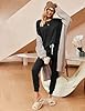 Ekouaer Pajama Set 2 Piece Outfits for Women Trend... #3