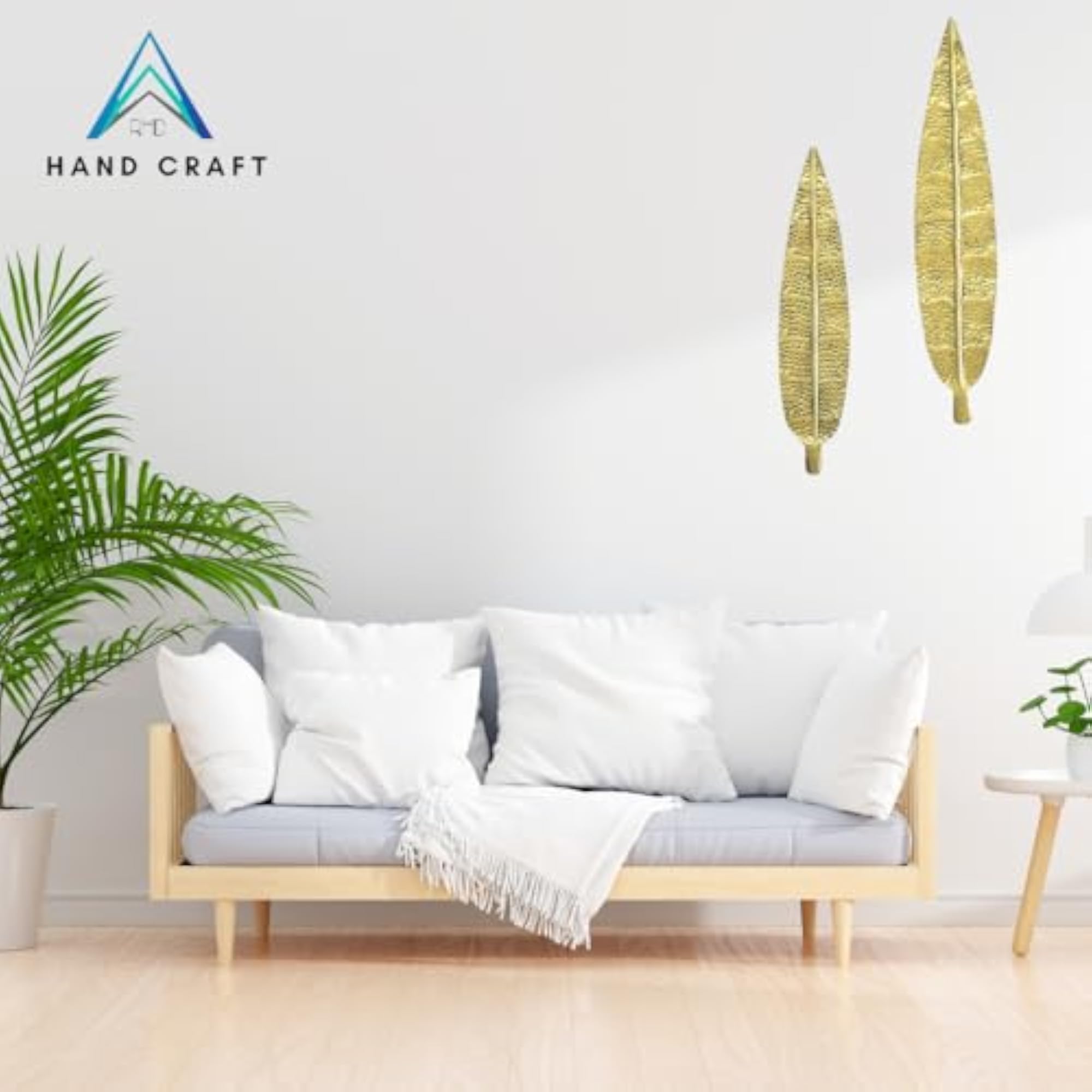 Mini Metal Abstract Wall Sculpture for Home Decor