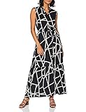 Muster Cartoon Damen 1081/7437 Kleid, Black/White, 40