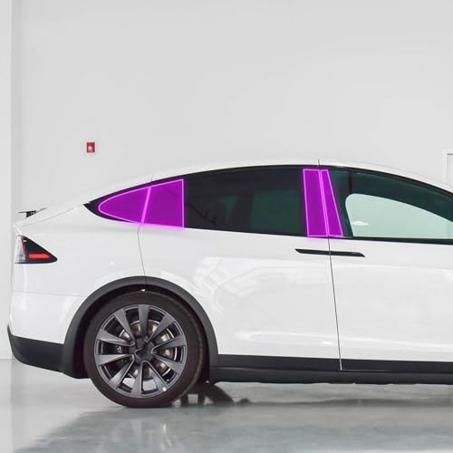 Film de protection peinture PPF JCAKES pour les piliers de Tesla Model X 2023
