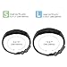 NotoCity Compatible Gear Fit2 Pro Band Solft Silicone Gear Fit2 Watch Strap for Gear Fit2 Pro Smartwatch Bands(Black, Small)