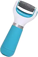 Aparelho Esfoliador Elétrico para Pés e Calcanhar Removedor de Calos e Rachaduras, Lixa Rotativa Recarregável USB ou Pilha, Resistente à Água IPX4 Portátil(AZUL)