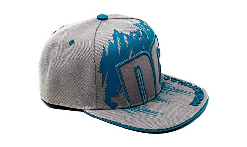 Gorra Snapback Washington DC baseball plana gris/verde miniatura 3