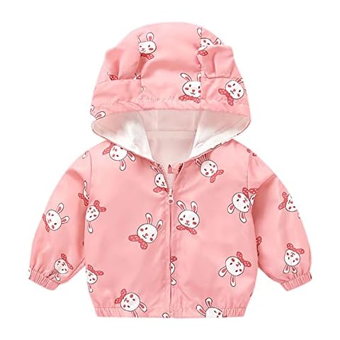Baby Cute Cartoon Animals Print Hooded Jacket Cover