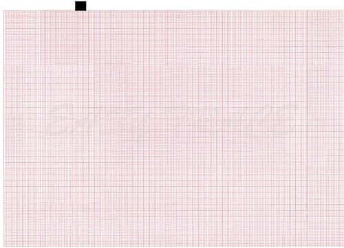 Egg Paper 210MM X 280MM X 200 Sheets (Works for 8745556, Delta 60 Plus, ELAN, CARDIOLINE Delta 612) (10)