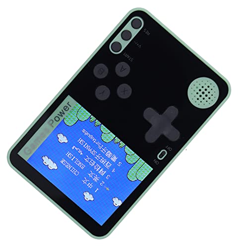 Console de jogos pré-carregado, console de jogos portátil com tela colorida portátil de 2,4 polegada