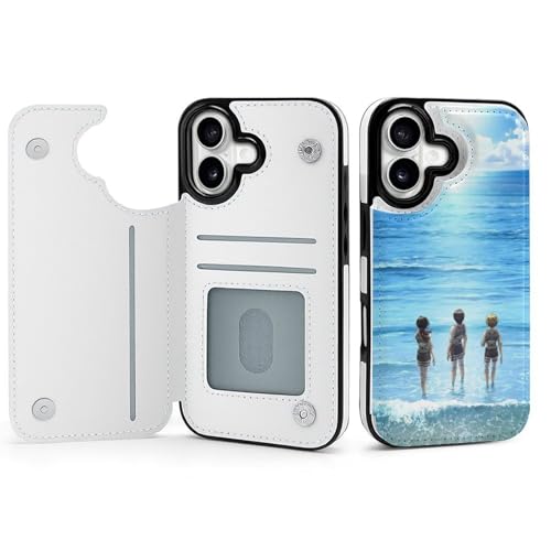 iPhone17用ケース 手帳型 進撃の巨人 アイフォン17用財布型 カード収納 スタンド機能 おしゃれ スマホケース 耐衝撃 あいふぉん17用カバー