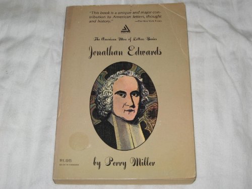Jonathan Edwards (American men of letters series) B0007EW3S6 Book Cover
