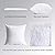 Calibrate Timing Throw Pillow Inserts, 4 Packs Hypoallergenic Square Form Cushion Stuffer, Decorative Pillows Couch Sham Fill 18 x 18 inches