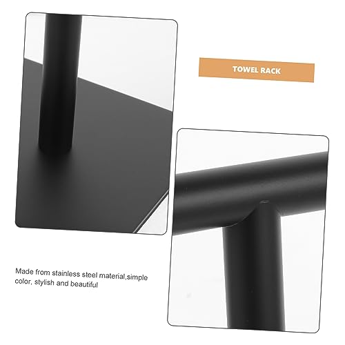 Toallero de mano de acero inoxidable resistente y de diseño elegante 6