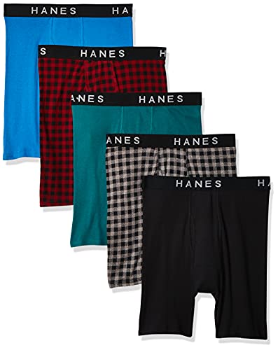 Hanes mens Tagless Boxer Briefs - Multiple Colors product thumbnail 10
