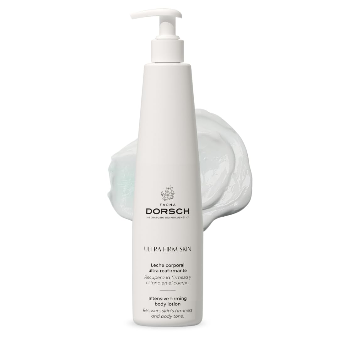 FARMA DORSCH | Crema Reafirmante Corporal | Ultra Firm Skin | Leche Corporal Ultra Reafirmante | Hidratación y Firmeza Visibles | +​98% de Ingredientes Naturales | 400 ml