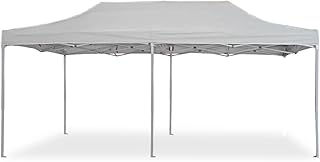 YATAI Pop Up Gazebo Rectangular Portable Canopy Tent 6x3 Meters With 6 Legs Outdoor Garden Marquee Water-resistant